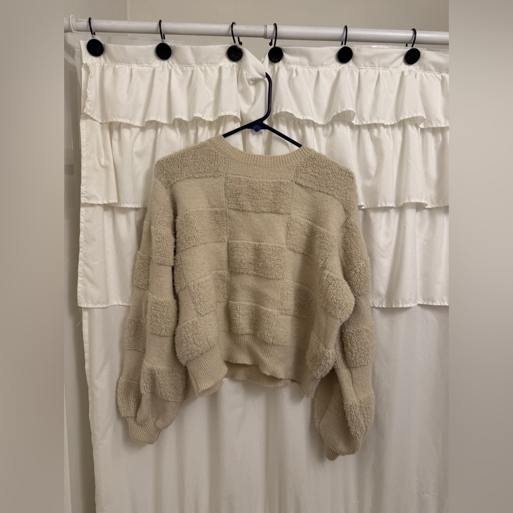 Women’s L Tan, Jacquie the Label Sweater